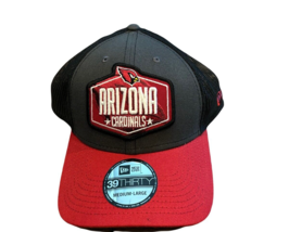 NWT New Arizona Cardinals New Era 39Thirty Draft Trucker Mesh S/M Flex-Fit Hat - £18.75 GBP