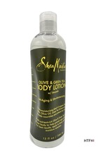 Shea Moisture Body Lotion Olive &amp; Green Tea W/ Avocado, 13 Fl Oz Anti Aging Skin - £31.01 GBP