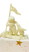 DEPT 56 Snowbabies - Its A Grand Old Flag - 1997 Handpainted Pewter 76705 Mini - £24.11 GBP