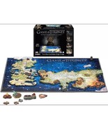 Game of Thrones - 3D Mini Puzzle of Westeros - HBO - 350+ Pieces - Jigsa... - $18.69