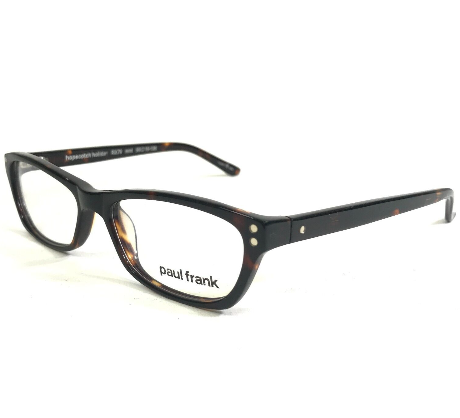 Paul Frank Eyeglasses Frames RX79 nmt Tortoise Cat Eye Full Rim 50-15-138 - £26.05 GBP