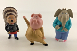 Sing Movie McDonald&#39;s Happy Meal Toy Figures Ash Meena Elephant Gunter Pig Lot - £31.12 GBP