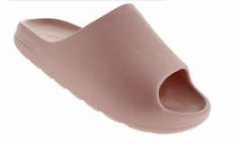 H2K UNIS Dusty Rose Comfort Soft Slides Sandals Open Toe Ultra Cushion F... - $29.49