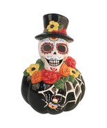 Harry 20578 Sugar Skull Top Hat Pumpkin Tealight Candle Holder Blue Sky ... - €36,57 EUR Harry 20578 Sugar Skull Top Hat Pumpkin Tealight Candle Holder Blue Sky ... - €36,57 EUR