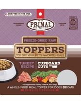 Primal Freeze Dried Cupboard Cuts Toppers Turkey 18 oz. - £52.00 GBP