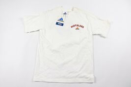 NOS Vtg 90s Adidas Youth Large Spell Out Midfielder Soccer Shirt White C... - $27.53 CAD