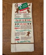 Gingerbread Microfiber Kitchen Towel - £11.53 GBP