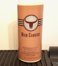 Avon Wild Country Deoorant Body Talc + Baking Soda Powder NEW SEALED Ret... - $19.74