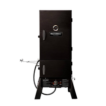 Masterbuilt 30 in. Dual Fuel Propane Gas and Charcoal Smoker in Black - $227.00