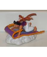 Disney Aladdin And Abu PVC Figure On Carpet and Cloud By Applause VHTF - £7.21 GBP