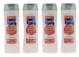 4 Packs Suave Essentials Energizing Conditioner SUN-RIPENED Strawberry 15 Oz Ea - $23.75
