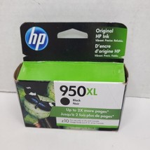 HP 950XL Ink Cartridge Black Genuine 01/2022 - $23.23