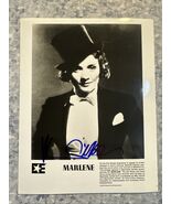 Original Photo 8 X 10 Marlene Dietrich Autograph Authentic Signed Actress - €171,02 EUR