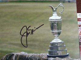 Jack Nicklaus Golden Bear Hof Signed Auto St. Andrews Claret Jug Boc Photo Jsa - £199.05 GBP