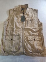 Mens Cargo Multi Pocket Utility Vest Fishing Hiking Camping Hunting 5XL - $13.72