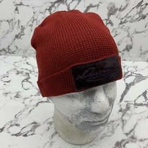 Men&#39;s Davoucci Burgundy | Black Pony Hair Casual Beanie NWT - £54.11 GBP