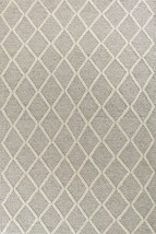 HomeRoots 352537 3 ft. 3 in. x 5 ft. 3 in. Wool Grey Area Rug - £183.32 GBP