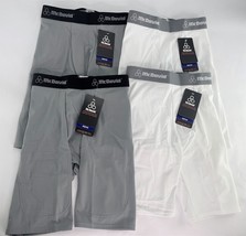 4 Pack McDavid Girdle 750T Pro 5-Pocket Football Compression Shorts Grey... - $21.99+