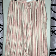 Units 100% linen striped pants size extra large - $13.72