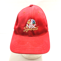 VTG Sports Hat Cap Baseball Peacock Red Multi-Color Peacock NBC Experience - £22.32 GBP