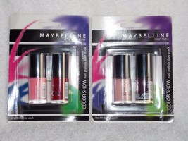 Maybelline Color Show CHOOSE YOUR COLOR Nail Polish Duo .23 oz New - $12.99