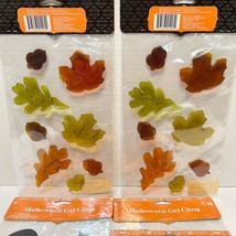 Halloween Gel Cling Window Wall Decorations Lot of 8 New Packages - £12.44 GBP