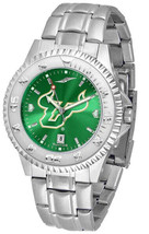 USF South Florida Bulls Men Competitor Steel AnoChrome Watch - £76.12 GBP