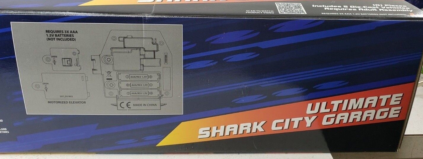 Adventure Force Ultimate Shark City Garage and 50 similar items