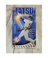 Hideki Matsui 55 2003 Authentic Images NY Yankees Autographed 100th Anni... - €19,95 EUR
