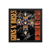 Guns N&#39; Roses signed Appetite For Destruction album Reprint - £66.84 GBP