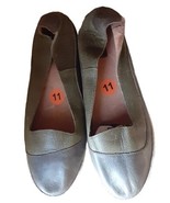 Olukai Lino Womens Size 11 Leather Green Ballet Flat Slip On Shoe Loafer... - $29.69