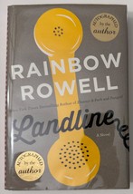 Rainbow Rowell Landline Hardcover Autographed By Author 2014 Hardcover D... - $40.49