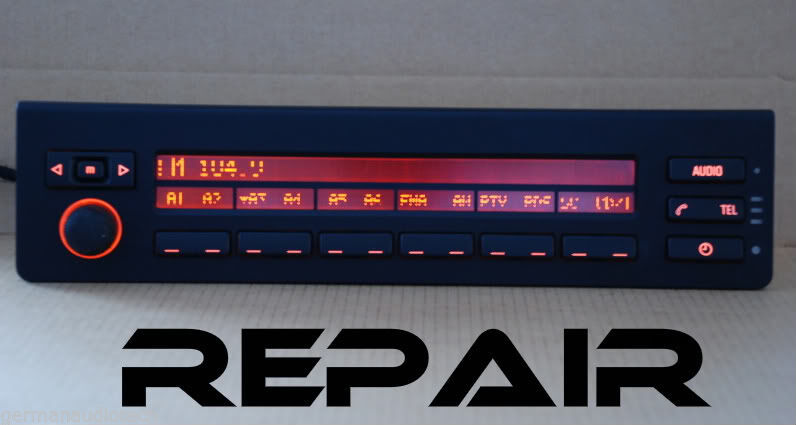 REPAIR SERVICE for BMW RADIO DISPLAY MID OBC 1996 - 2003 E39 525i 530i 5... - $98.95