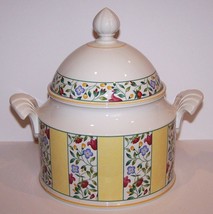 GORGEOUS VILLEROY &amp; BOCH GERMANY PORCELAIN VIRGINIA SOUP TUREEN WITH LABEL - $100.18