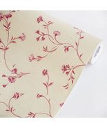 Violet Carnation - Vinyl Self-Adhesive Wallpaper Prepasted Wall Stickers... - £19.49 GBP