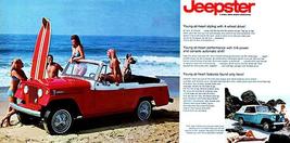 1966 Jeep Jeepster - Promotional Advertising Poster - £26.37 GBP