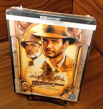 Indiana Jones and the Last Crusade 4K Steelbook-EU IMPORT-NEW (Sealed) Free S&amp;H - £42.47 GBP