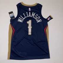 New Orleans Pelicans Zion Williamson Jersey Mens Sz 44 M NWT NBA ROY Blue Nike - £52.14 GBP