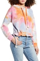 BLANKNYC Rainbow Sweet Spot Tie Dye Hoodie Sweatshirt NWT Size Small - £19.77 GBP