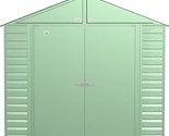 Arrow Sheds 8&#39; x 8&#39; Outdoor Steel Storage Shed, Green - $1,371.99
