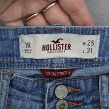 Hollister Pants Womens 25 Blue Low Rise Socal Stretch Classic Faded Jeans - £20.10 GBP