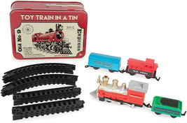 Westminster Toy Train In A Tin, Novelty Miniature Travel Train Set - $14.97