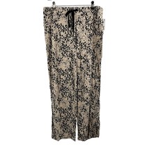 Jenni Animal Print Pajama Pant Size Large New - £16.88 GBP