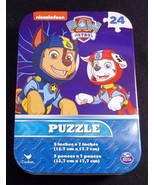 Paw Patrol in Space mini puzzle in collector tin 24 pcs New Sealed - $75.58 MXN