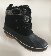 NEW KHOMBU Women&#39;s Keri Faux Fur-Lined Duck Boots (Size 7) - £32.01 GBP