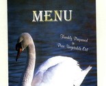 The Swan Cafe Menu Broad Street Fraserburgh Aberdeenshire Scotland  - $17.81