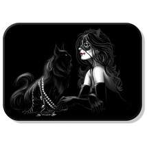 Catwoman Anne Hathaway Tin Magnet Black - $10.98