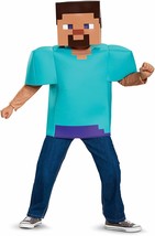 Steve Classic Minecraft Costume, Multicolor, Small (4-6) - £117.08 GBP