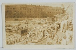 Rppc Military Sailors Boarding The Ship WW1 Era Real Photo c1920 Postcard 019 - $19.95