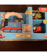 Thomas &amp; Friends Light Up Talking Thomas Including James &amp; Percy Pullbac... - $65.60 CAD